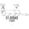 MTS 01.60849 End Silencer